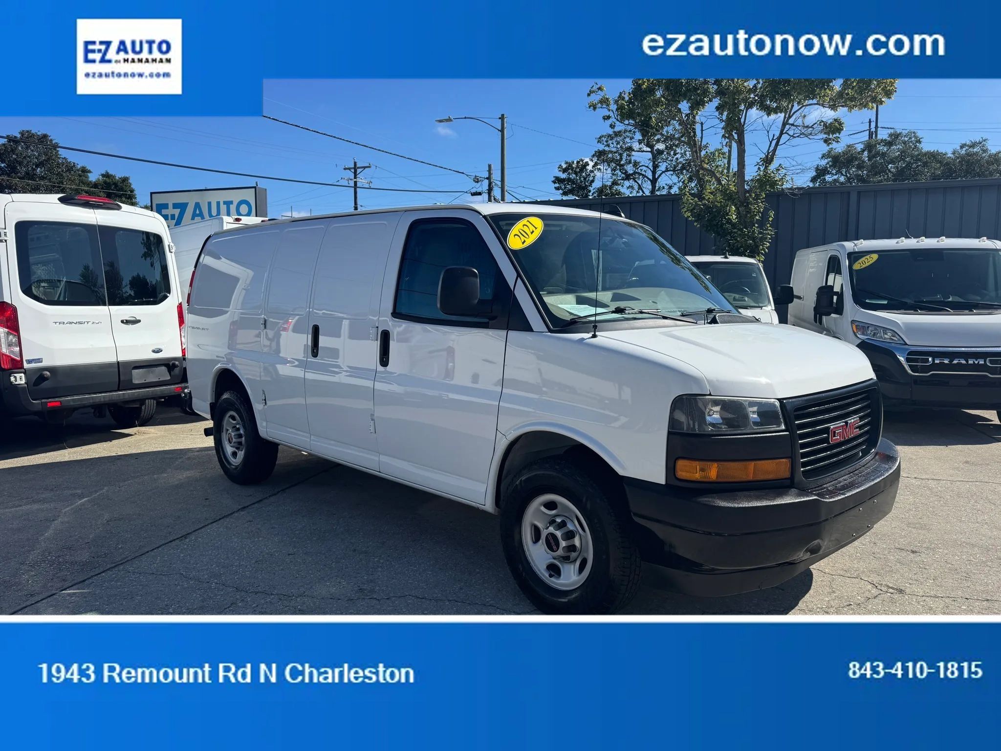 Used 2021 GMC Savana 2500 w/ Driver Convenience Package RWD image 1