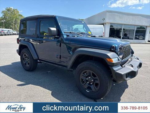 Certified 2025 Jeep Wrangler Sport AWD/4WD image 1