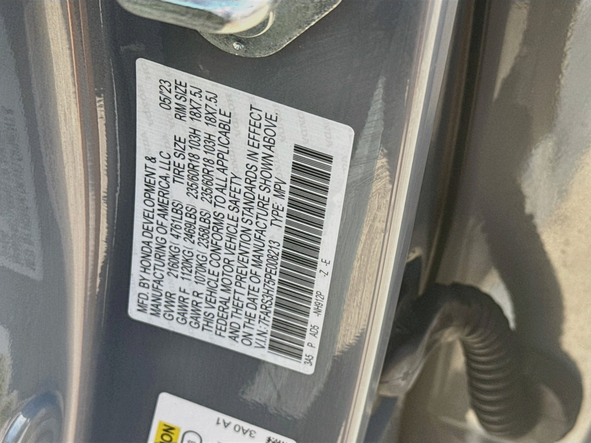 Certified 2023 Honda CR-V EX-L image 37