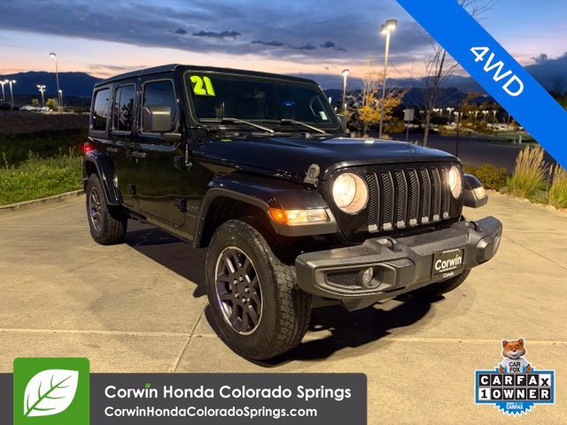 Used 2021 Jeep Wrangler Unlimited Sport AWD/4WD image 1