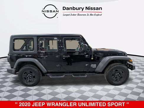 Used 2020 Jeep Wrangler Unlimited Sport AWD/4WD image 2