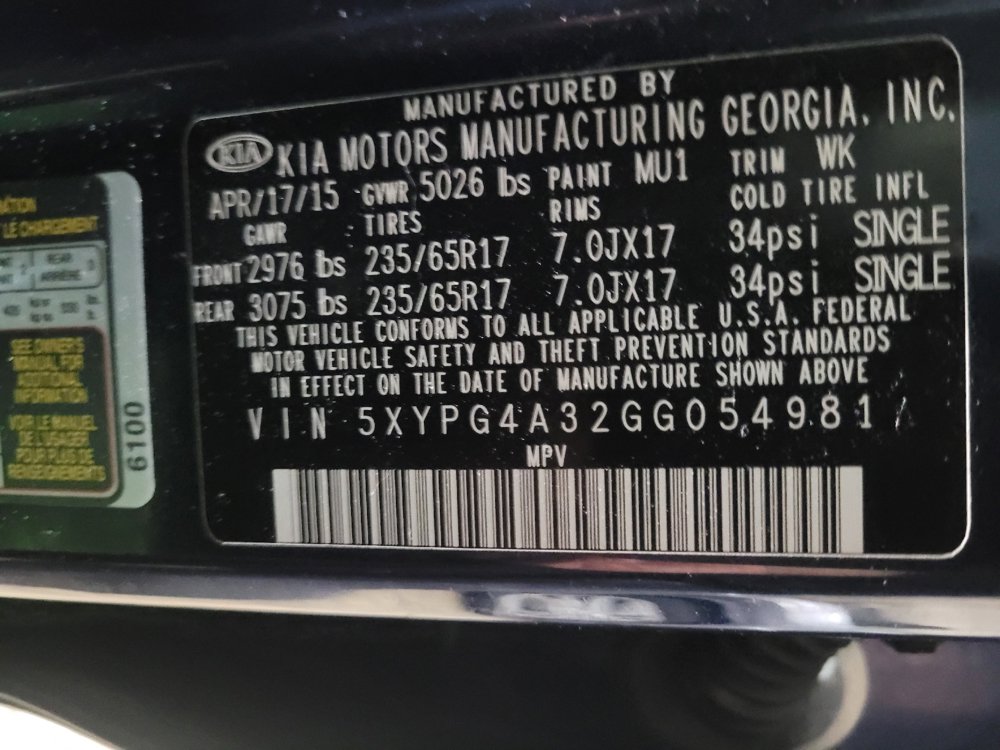 Used 2016 Kia Sorento FWD image 33