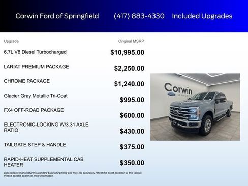 New 2026 Ford F250 Lariat w/ Lariat Premium Package image 5