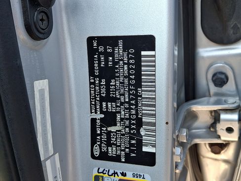 Used 2015 Kia Optima LX FWD image 18