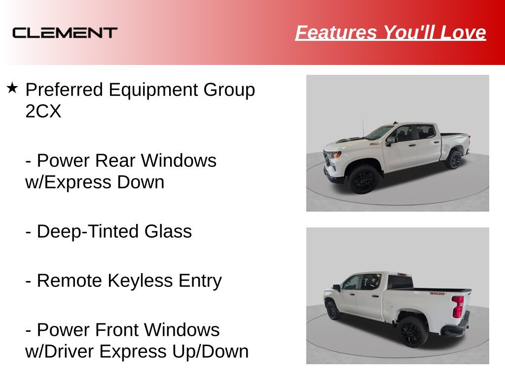 Used 2025 Chevrolet Silverado 1500 Custom Trail Boss AWD/4WD image 19