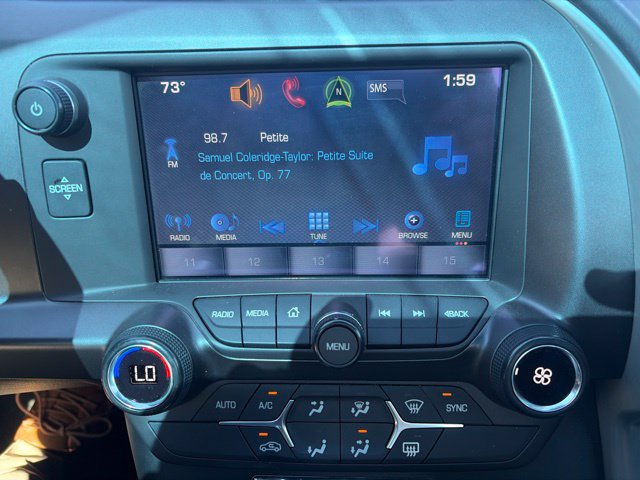 Used 2017 Chevrolet Corvette Stingray Coupe w/ Battery Protection Package RWD image 11