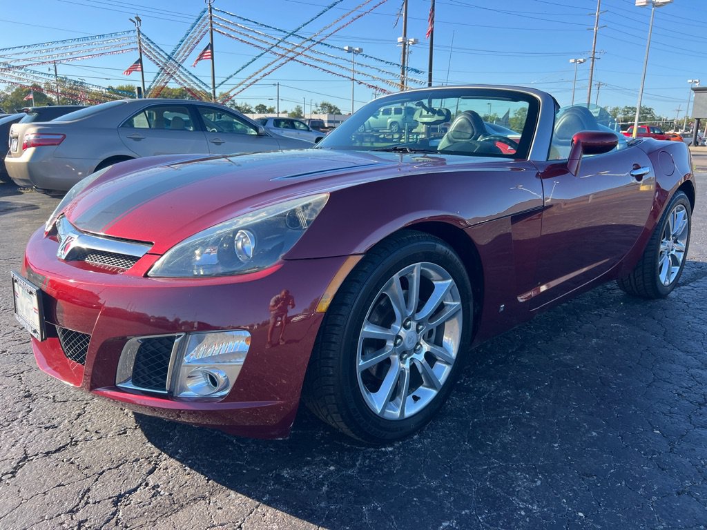 Used 2009 Saturn Sky Red Line Ruby Red RWD image 3