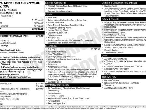 Used 2026 GMC Sierra 1500 SLE w/ LPO, GMC Protection Package image 4