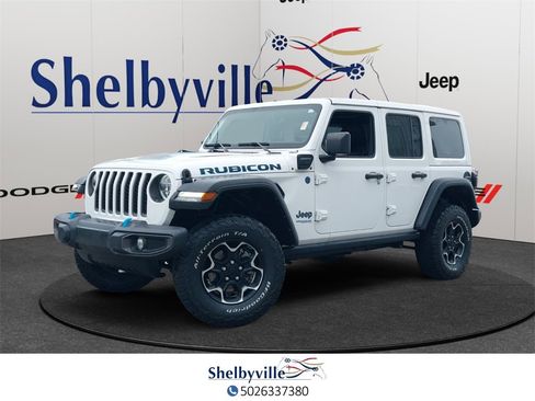 Used 2021 Jeep Wrangler Unlimited Rubicon 4xe w/ Cold Weather Group image 1