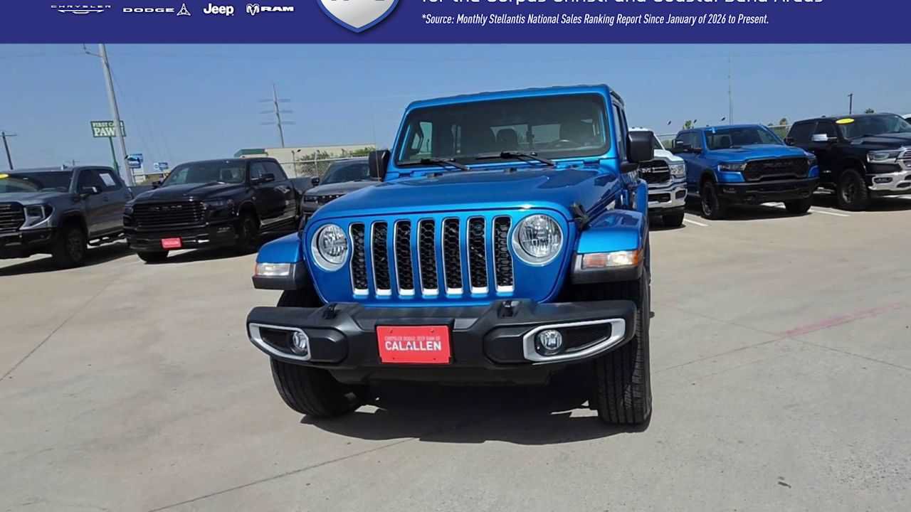 Used 2022 Jeep Gladiator Overland w/ Popular Equipment Package AWD/4WD image 3