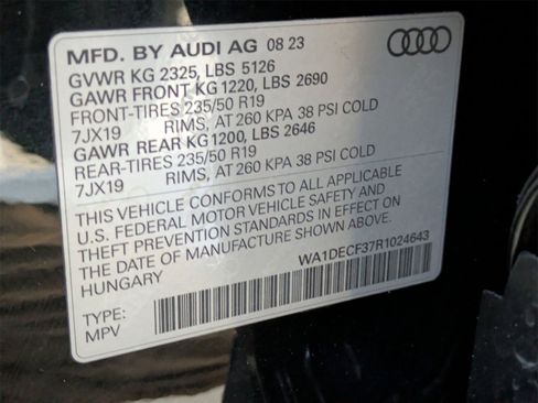 Used 2024 Audi Q3 2.0T Premium w/ Convenience Package image 17