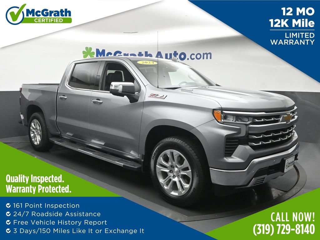 Used 2024 Chevrolet Silverado 1500 LTZ AWD/4WD image 1