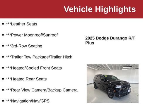 Used 2025 Dodge Durango R/T AWD/4WD image 10