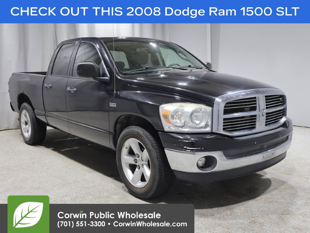 Used 2008 Dodge Ram 1500 Truck SLT w/ Trailer Tow Group RWD image 1