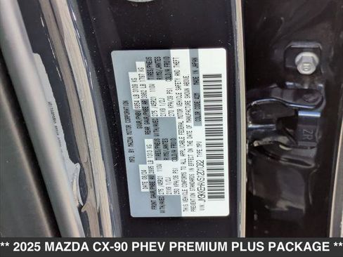 Certified 2025 MAZDA CX-90 Plug-In Hybrid w/ Premium Plus image 24