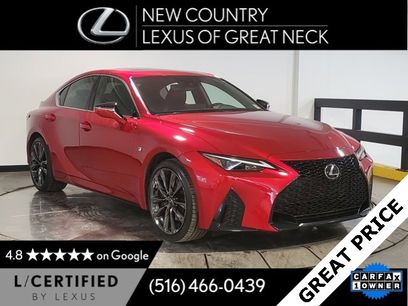 Certified 2023 Lexus IS 350 F Sport w/ Memory Package