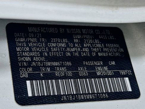 Used 2021 Nissan Rogue Sport SV image 32