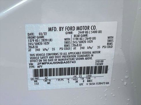 Used 2022 Ford Edge ST-Line w/ Cargo Accessory Package image 20