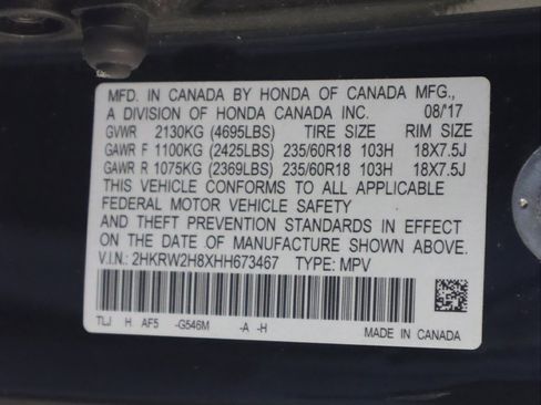 Used 2017 Honda CR-V EX-L image 55