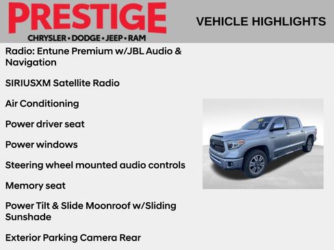 Used 2018 Toyota Tundra Platinum AWD/4WD image 2