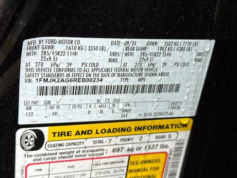 Used 2024 Ford Expedition Max Limited image 30