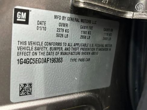 Used 2010 Buick LaCrosse CXL w/ Entertainment Package image 15