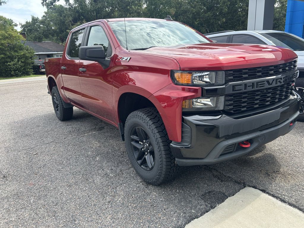 Used 2021 Chevrolet Silverado 1500 Custom Trail Boss w/ Safety Confidence Package AWD/4WD image 2