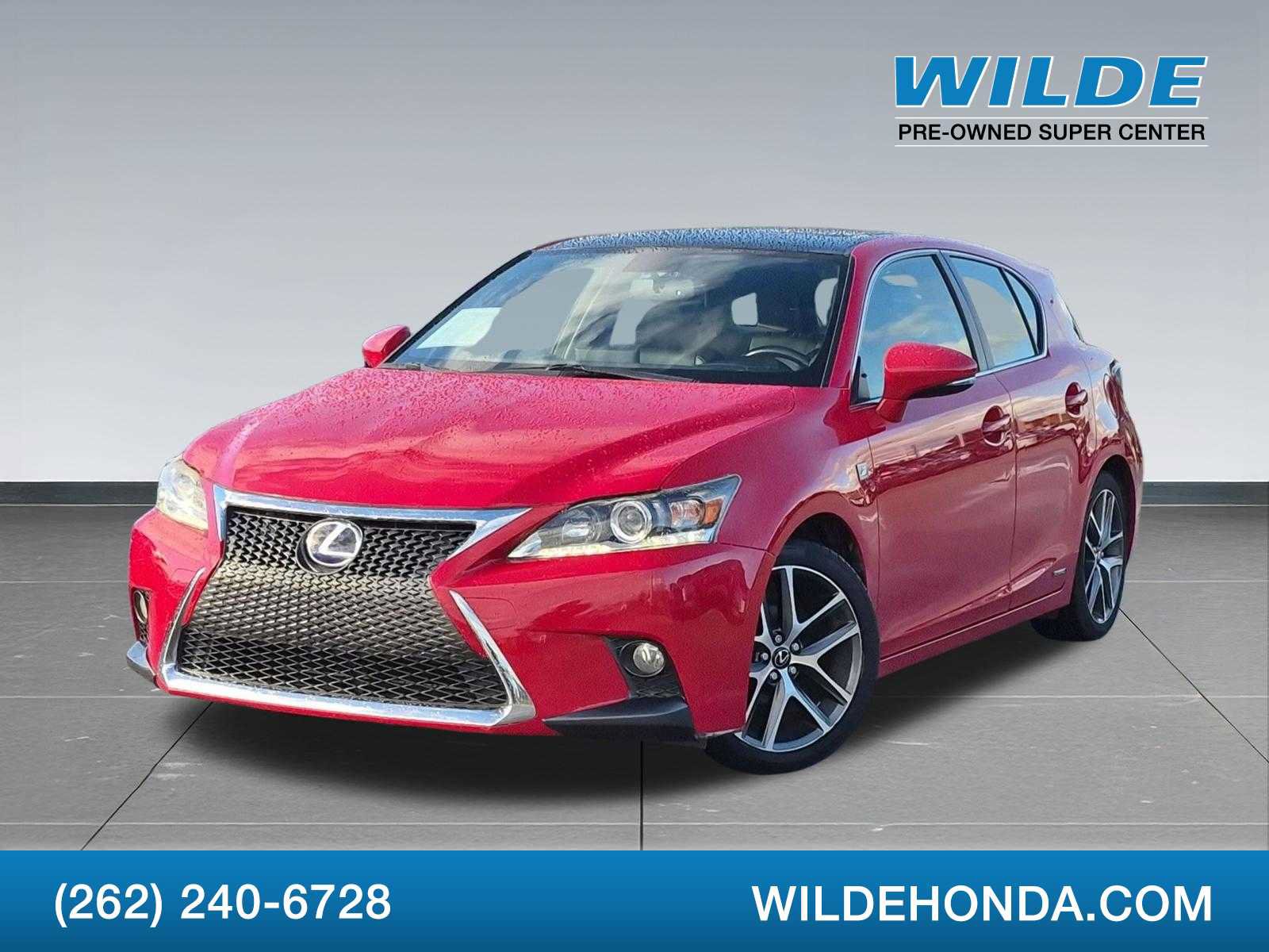 Used 2016 Lexus CT 200h w/ Navigation Package FWD image 1