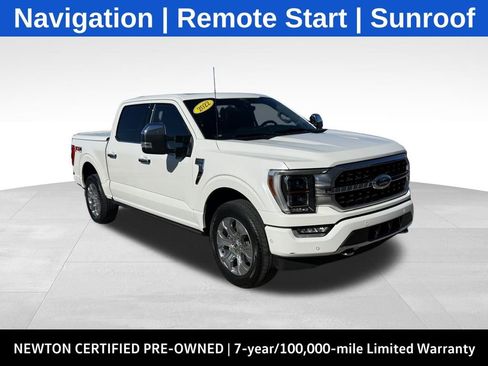 Used 2022 Ford F150 Platinum w/ Equipment Group 701A High image 1
