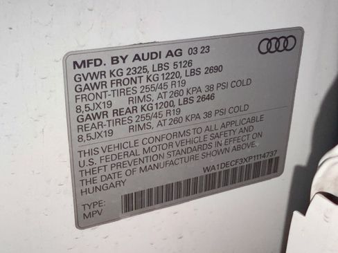 Used 2023 Audi Q3 2.0T Premium w/ Black Optic Sport Package AWD/4WD image 31