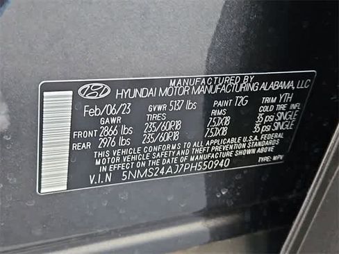 Used 2023 Hyundai Santa Fe SEL w/ Cargo Package image 35