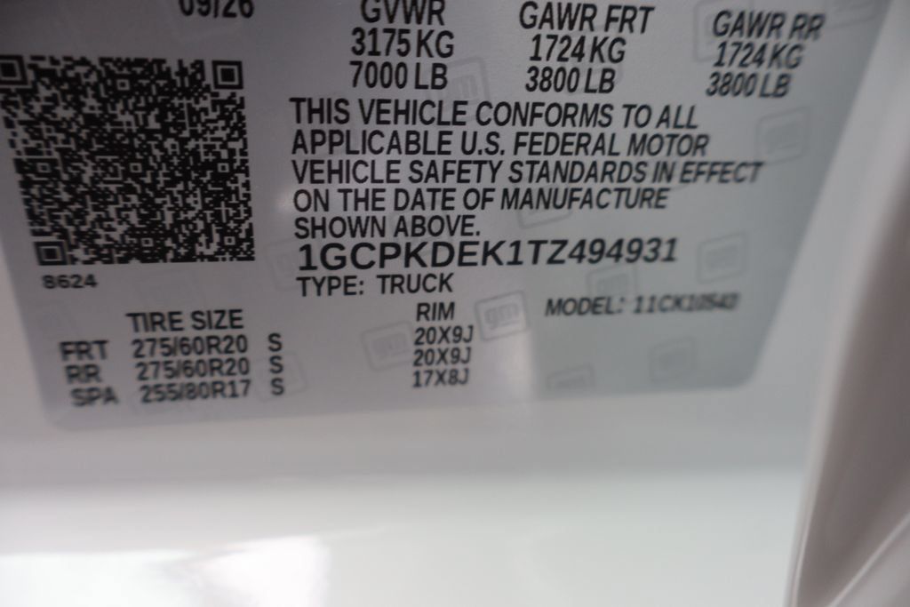New 2026 Chevrolet Silverado 1500 LT AWD/4WD image 24