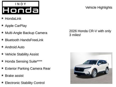 New 2026 Honda CR-V LX image 7