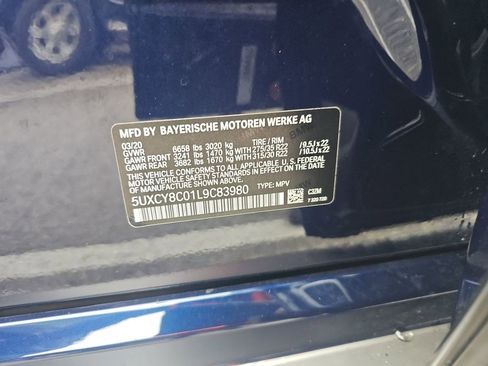 Used 2020 BMW X6 M50i w/ Executive Package image 38