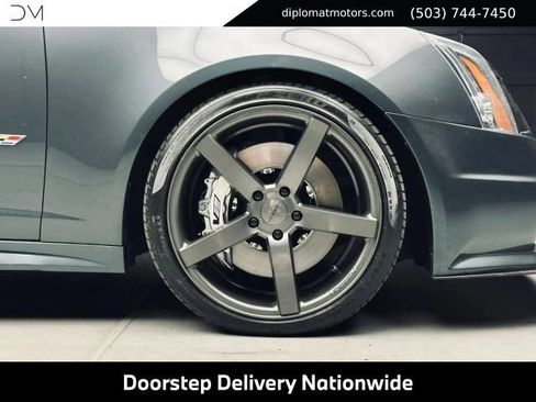 Used 2012 Cadillac CTS V w/ Wood Trim Package RWD image 38