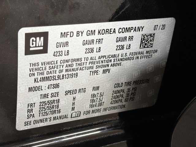Used 2020 Buick Encore GX Select w/ Sport Touring Package FWD image 28