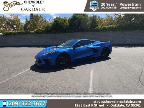Certified 2023 Chevrolet Corvette Stingray Coupe w/ Z51 Performance Package RWD image 6