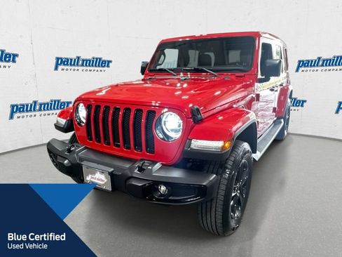 Used 2021 Jeep Wrangler Unlimited Sahara AWD/4WD image 1