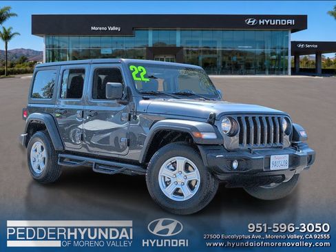 Used 2022 Jeep Wrangler Unlimited Sport AWD/4WD image 1