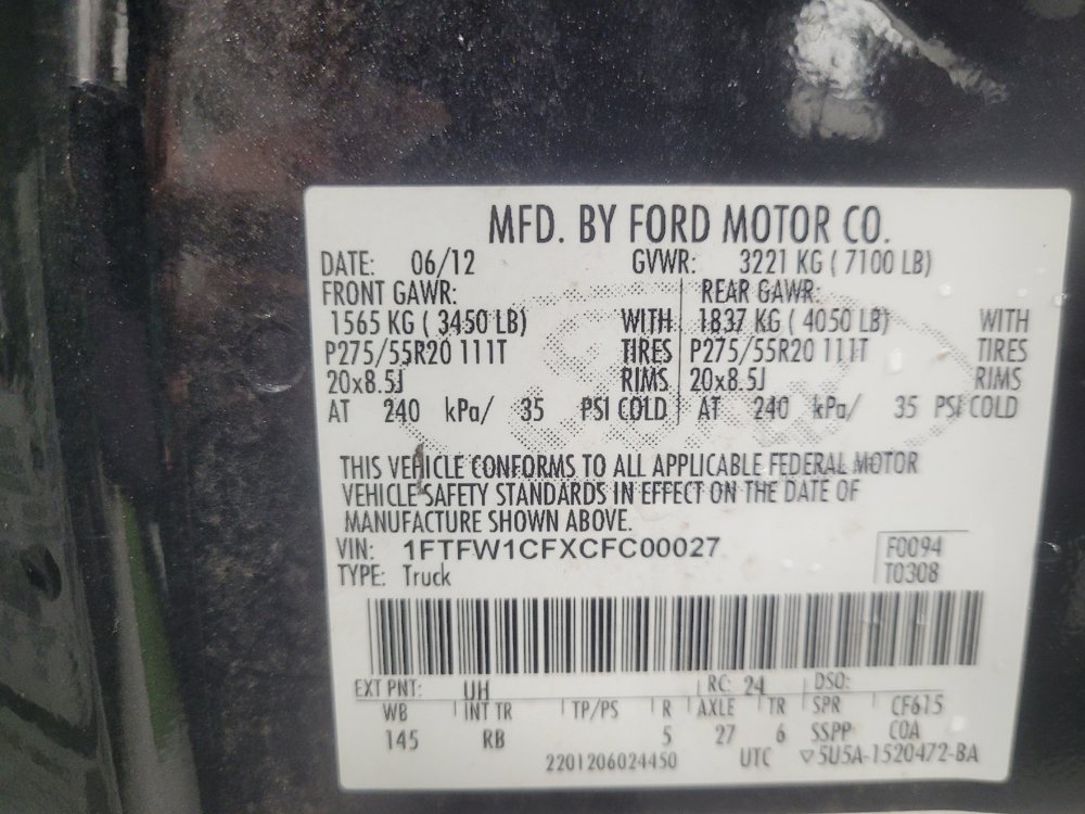 Used 2012 Ford F150 FX2 RWD image 33