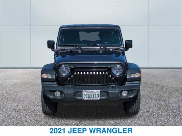 Used 2021 Jeep Wrangler Unlimited Sport AWD/4WD image 3