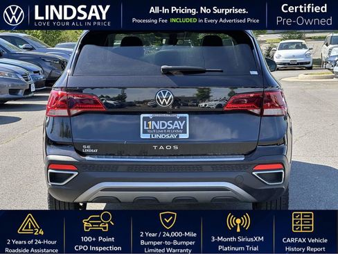 Used 2023 Volkswagen Taos SE w/ Panoramic Sunroof Package FWD image 6