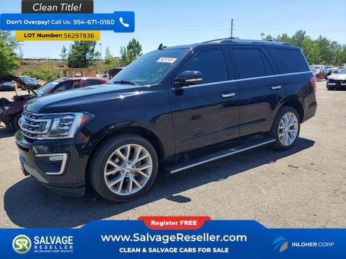 Used 2019 Ford Expedition Limited w/ Equipment Group 302A AWD/4WD image 1