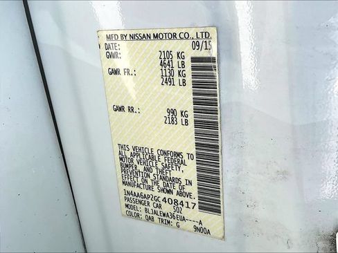 Used 2016 Nissan Maxima 3.5 SL FWD image 35