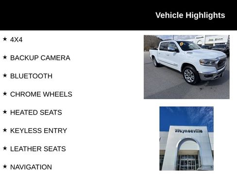 Used 2023 RAM 1500 Limited w/ Trailer Tow Group AWD/4WD image 2