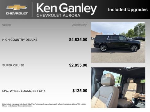 Used 2025 Chevrolet Suburban High Country AWD/4WD image 6