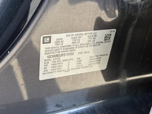 Used 2015 Chevrolet Silverado 1500 LT w/ All Star Edition image 11