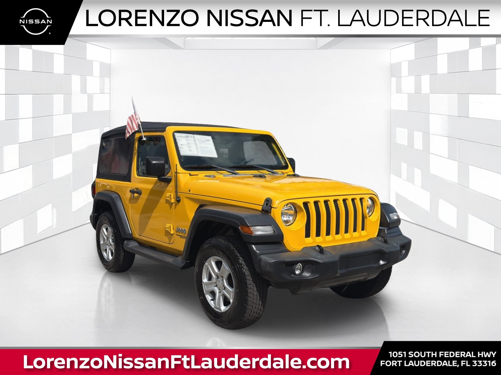 Used 2020 Jeep Wrangler Sport AWD/4WD image 1