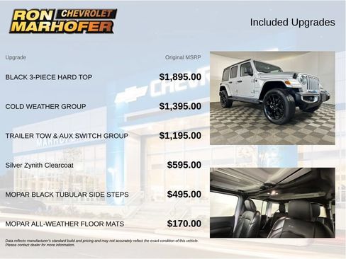 Used 2023 Jeep Wrangler Unlimited Sahara w/ Cold Weather Group AWD/4WD image 6
