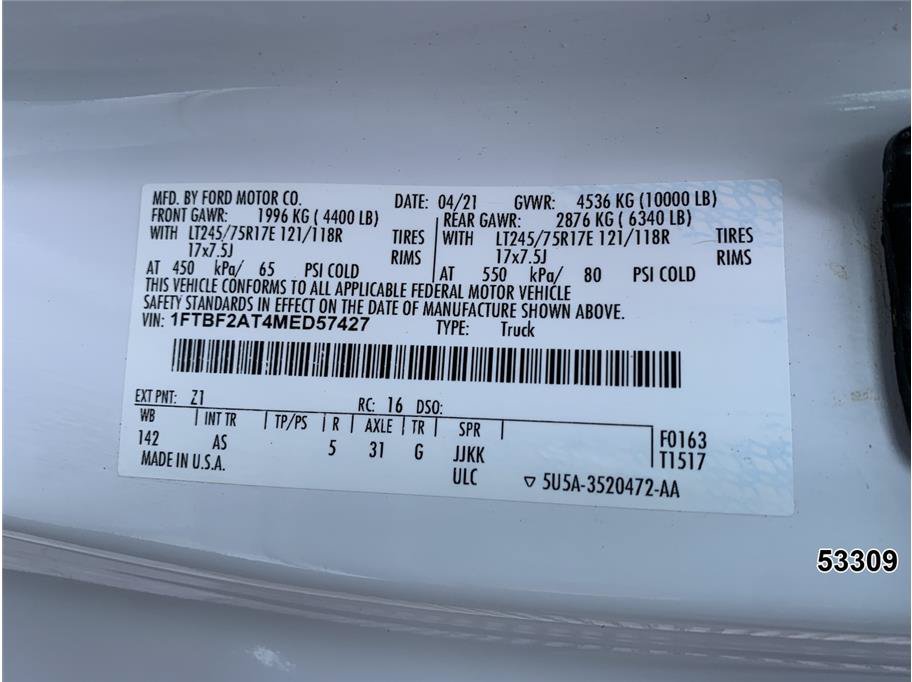 Used 2021 Ford F250 XL w/ Power Equipment Group RWD image 13